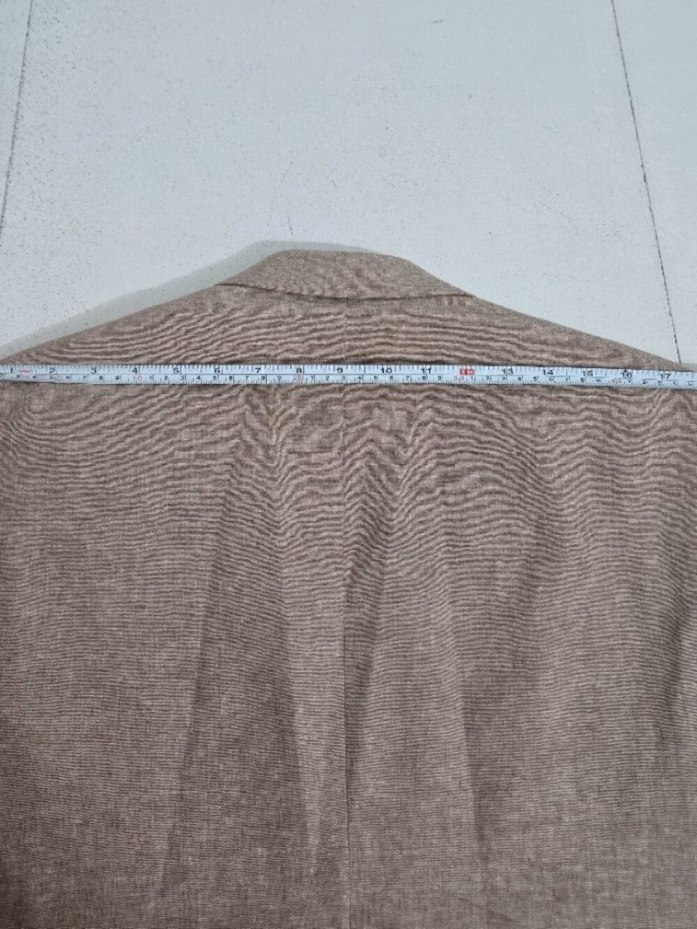 Stafford Mens Sport Coat Classic Fit Linen Blend Two Button Blazer Jacket 38R - Picture 10 of 13